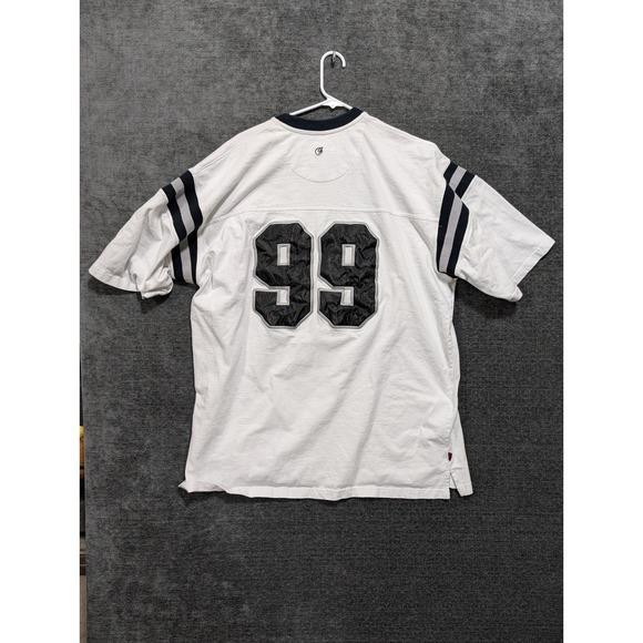 GODBODY 99 Football Jersey T Shirt XXL White Black Mens Short Sleeve - Picture 2 of 5